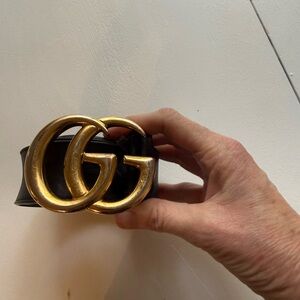 Gucci Belt wide leather